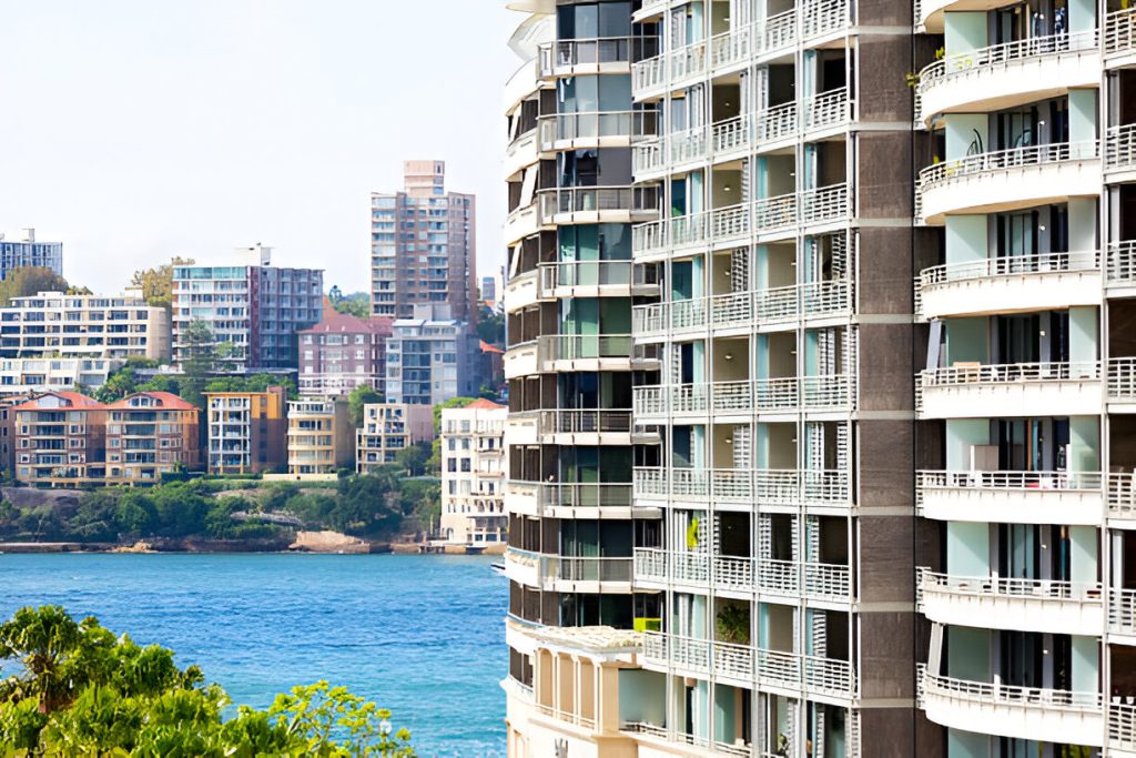 Residential strata apartment building